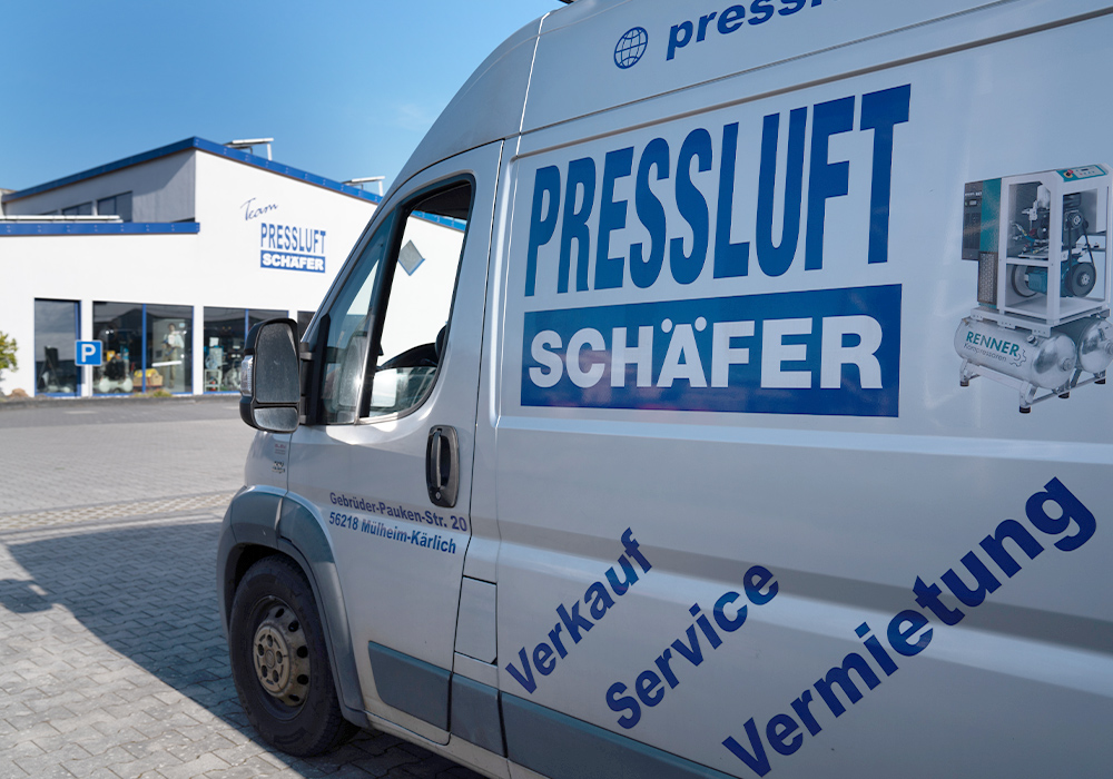 Servicewagen Team Pressluft Schäfer