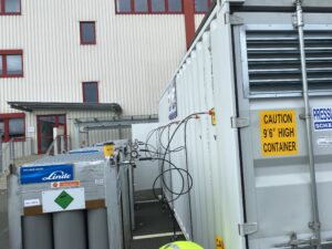 Heliumrückgewinnungscontainer Siemens Healthineers