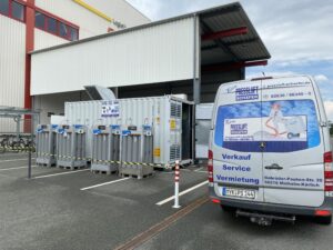 Heliumrückgewinnungscontainer Siemens Healthineers