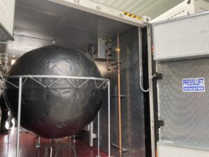 Heliumrückgewinnungscontainer Siemens Healthineers